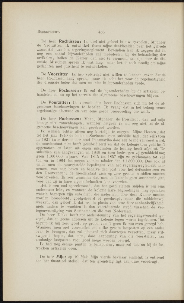 Handelingen over de reglementen op het beleid der regeering in de koloniën Suriname en Curaçao - 
