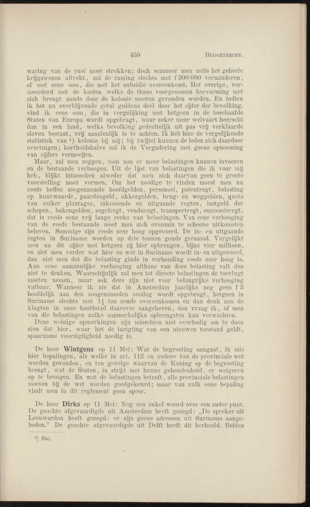 Handelingen over de reglementen op het beleid der regeering in de koloniën Suriname en Curaçao - 