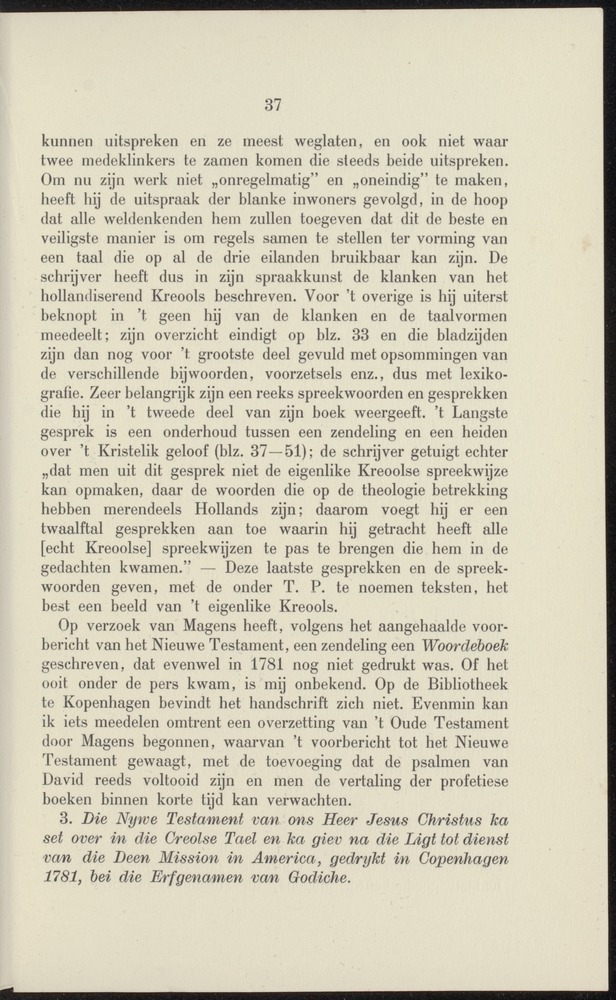 Het Negerhollands der Deense Antillen - 