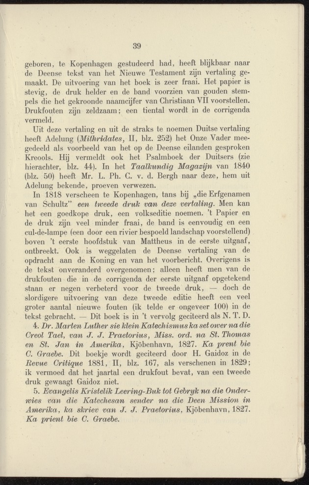 Het Negerhollands der Deense Antillen - 