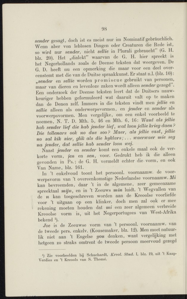 Het Negerhollands der Deense Antillen - 