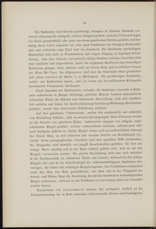 Geologische Studien ueber Niederlaendisch West-Indien auf grund eigener Untersuchungsreisen - 