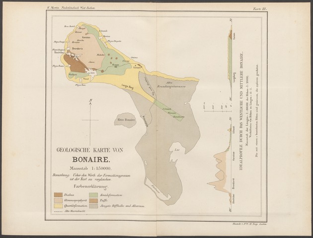 Geologische Studien ueber Niederlaendisch West-Indien auf grund eigener Untersuchungsreisen - 