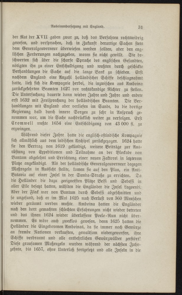 Die Kolonialpolitik der Niederländer - 