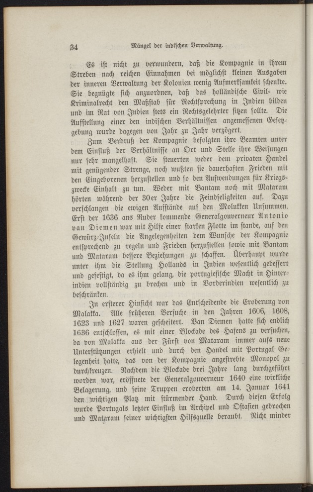 Die Kolonialpolitik der Niederländer - 