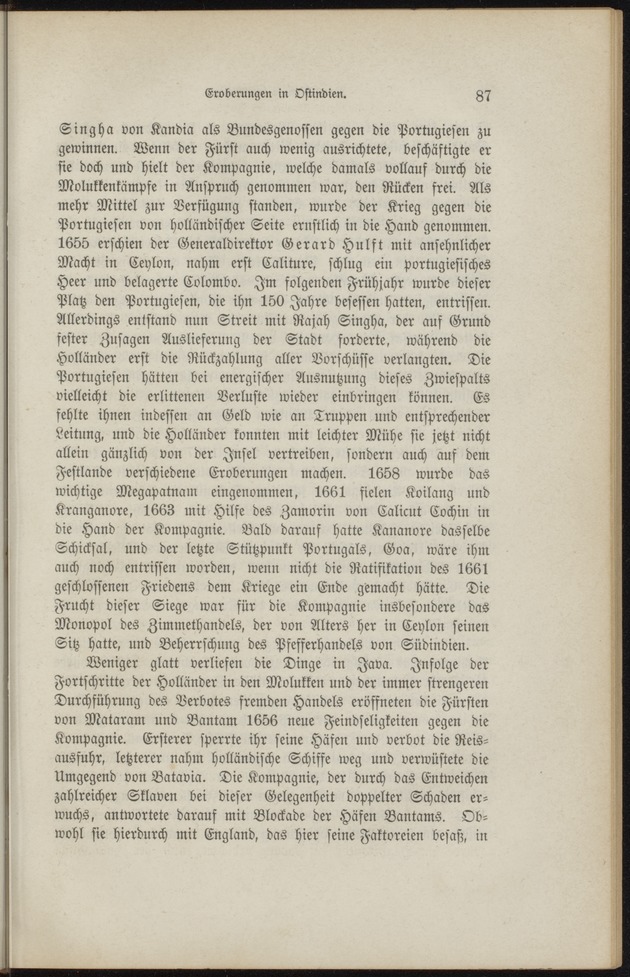 Die Kolonialpolitik der Niederländer - 