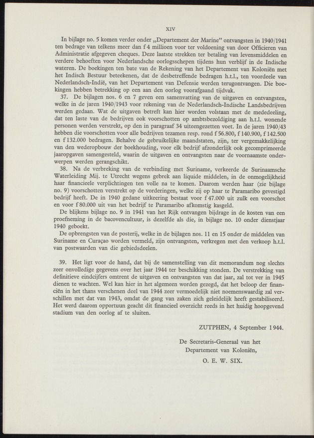 Het beheer in Nederland van de geldmiddelen der Overzeesche Gebiedsdeelen in de jaren 1940-'43 - 