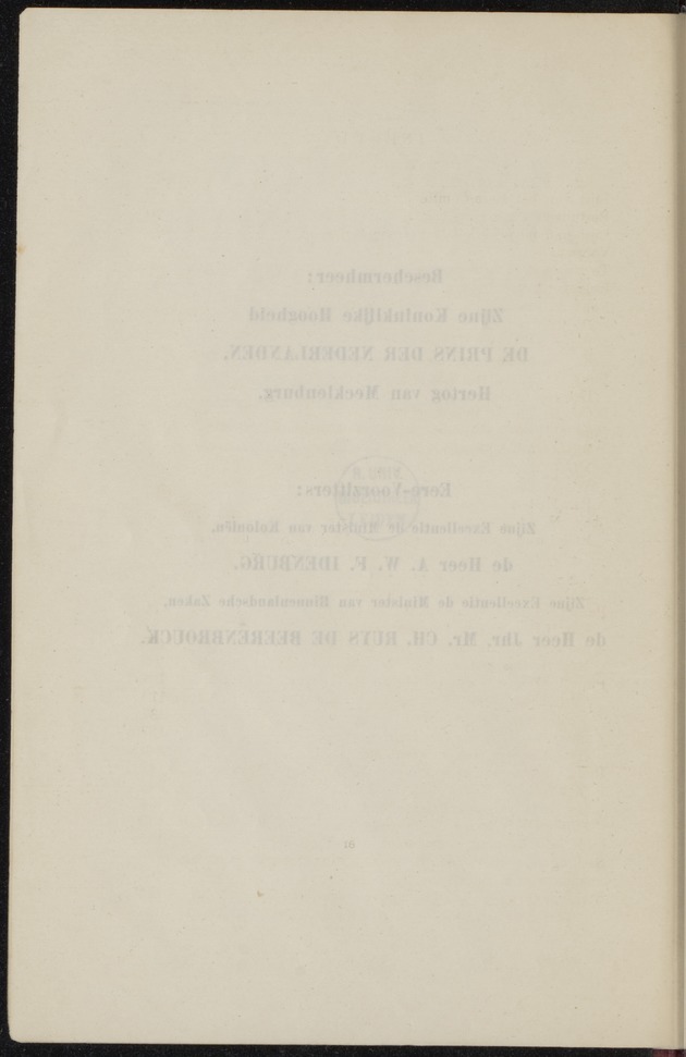 Prae-adviezen van het tweede koloniaal onderwijscongres, te houden te 's-Gravenhage op Woensdag 22, Donderdag 23 en Vrijdag 24 October 1919 .. - 