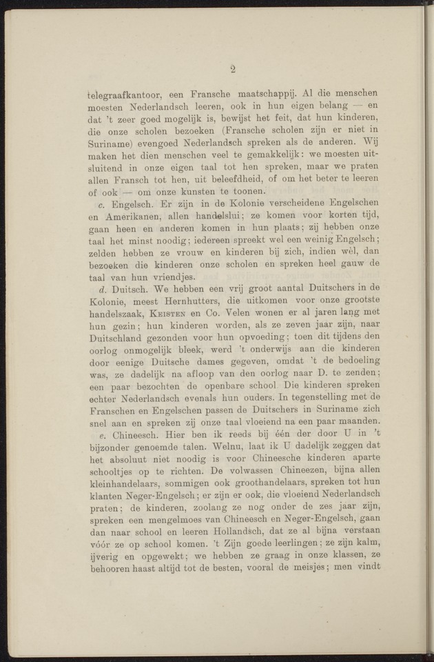 Prae-adviezen van het tweede koloniaal onderwijscongres, te houden te 's-Gravenhage op Woensdag 22, Donderdag 23 en Vrijdag 24 October 1919 .. - 
