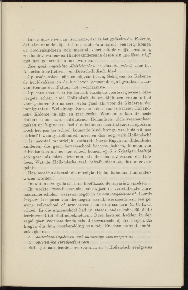 Prae-adviezen van het tweede koloniaal onderwijscongres, te houden te 's-Gravenhage op Woensdag 22, Donderdag 23 en Vrijdag 24 October 1919 .. - 