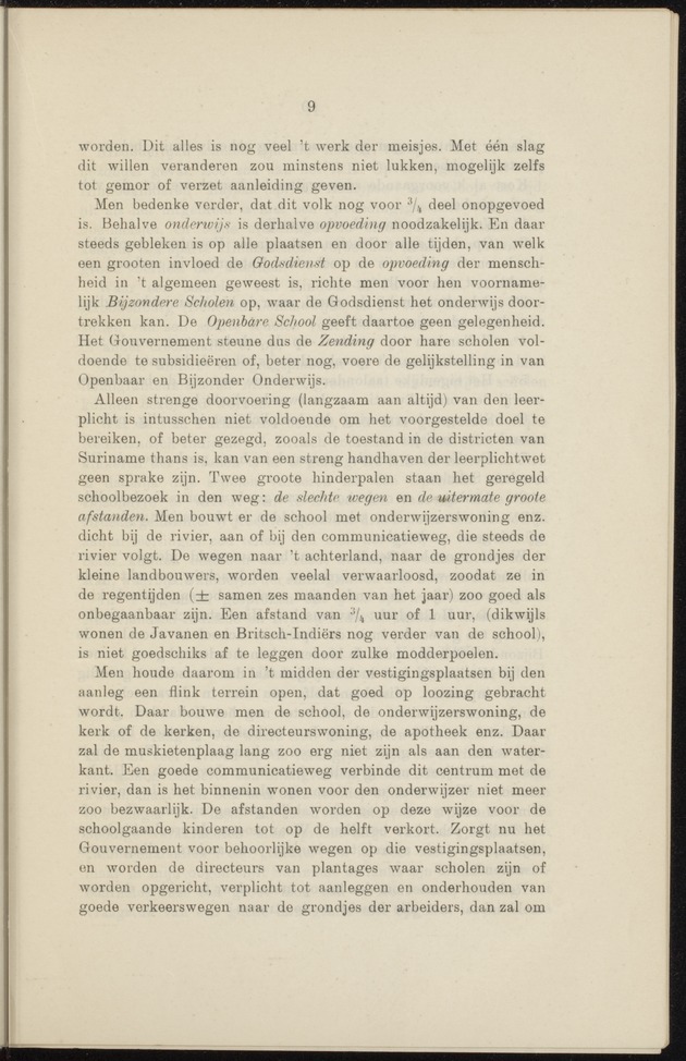 Prae-adviezen van het tweede koloniaal onderwijscongres, te houden te 's-Gravenhage op Woensdag 22, Donderdag 23 en Vrijdag 24 October 1919 .. - 