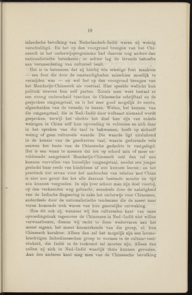 Prae-adviezen van het tweede koloniaal onderwijscongres, te houden te 's-Gravenhage op Woensdag 22, Donderdag 23 en Vrijdag 24 October 1919 .. - 