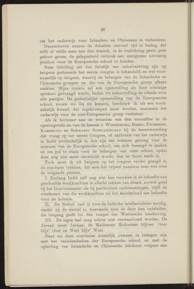 Prae-adviezen van het tweede koloniaal onderwijscongres, te houden te 's-Gravenhage op Woensdag 22, Donderdag 23 en Vrijdag 24 October 1919 .. - 