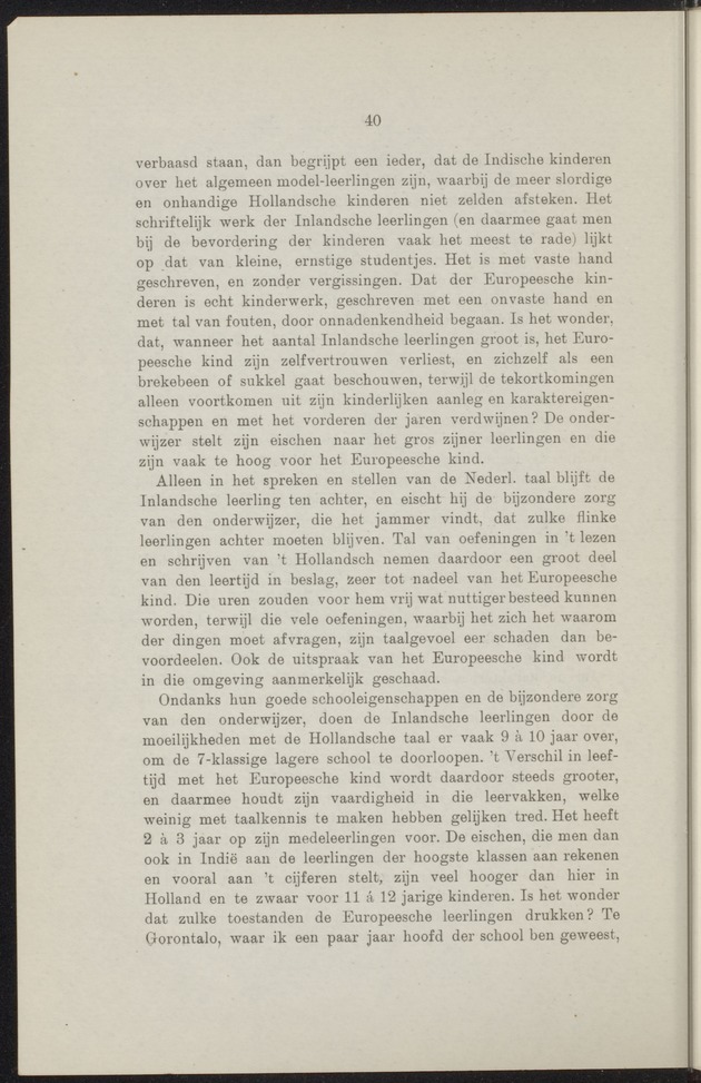 Prae-adviezen van het tweede koloniaal onderwijscongres, te houden te 's-Gravenhage op Woensdag 22, Donderdag 23 en Vrijdag 24 October 1919 .. - 