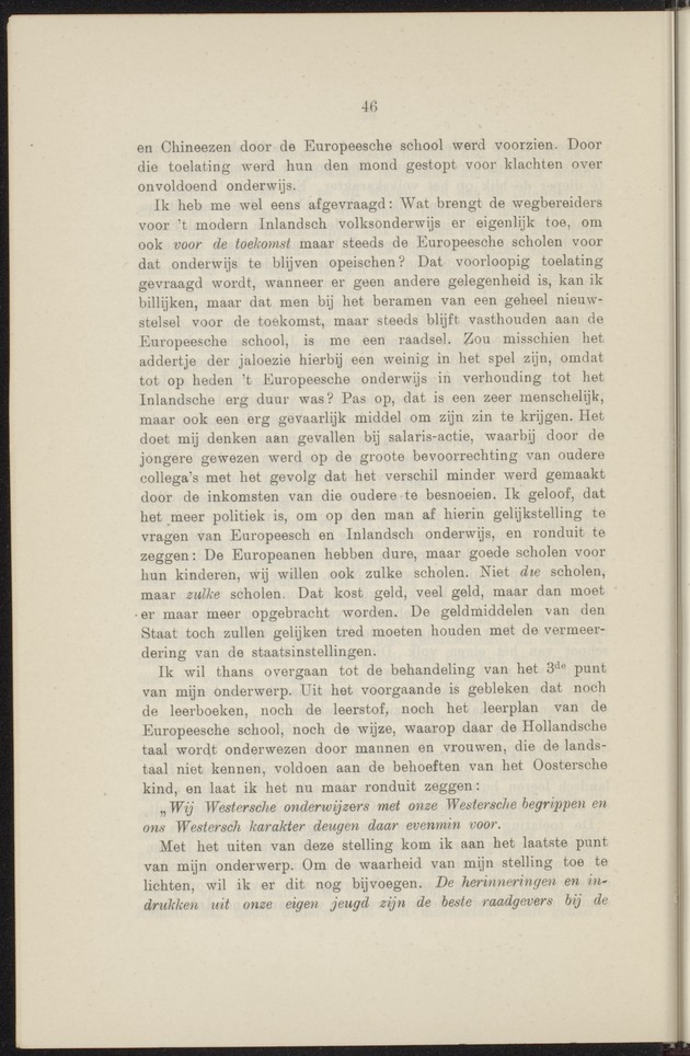 Prae-adviezen van het tweede koloniaal onderwijscongres, te houden te 's-Gravenhage op Woensdag 22, Donderdag 23 en Vrijdag 24 October 1919 .. - 