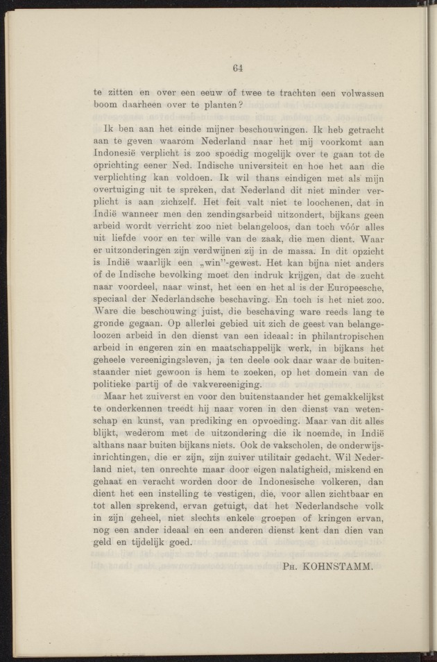 Prae-adviezen van het tweede koloniaal onderwijscongres, te houden te 's-Gravenhage op Woensdag 22, Donderdag 23 en Vrijdag 24 October 1919 .. - 