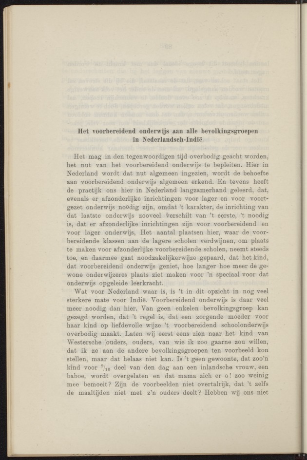 Prae-adviezen van het tweede koloniaal onderwijscongres, te houden te 's-Gravenhage op Woensdag 22, Donderdag 23 en Vrijdag 24 October 1919 .. - 