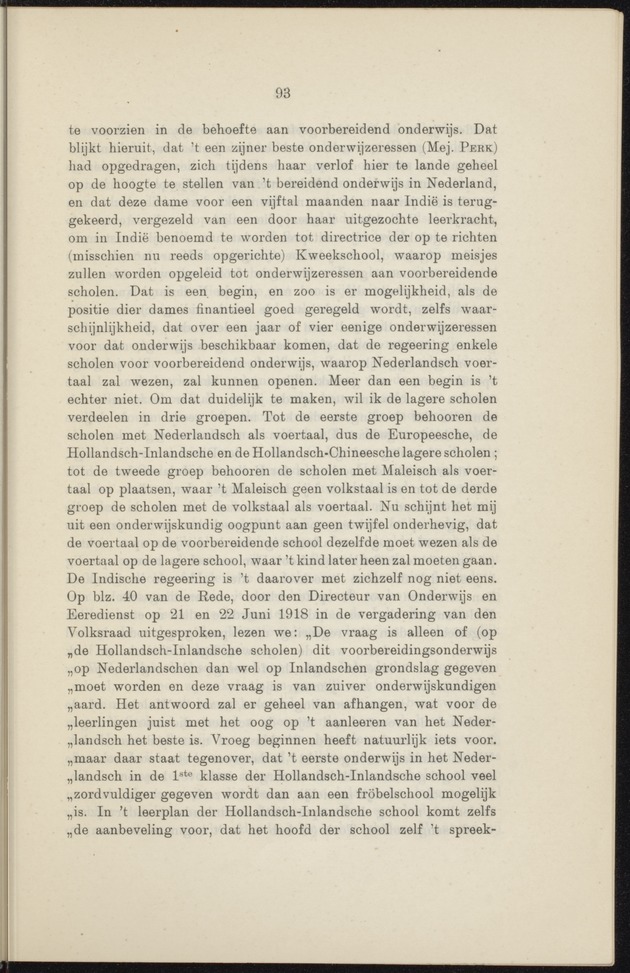 Prae-adviezen van het tweede koloniaal onderwijscongres, te houden te 's-Gravenhage op Woensdag 22, Donderdag 23 en Vrijdag 24 October 1919 .. - 