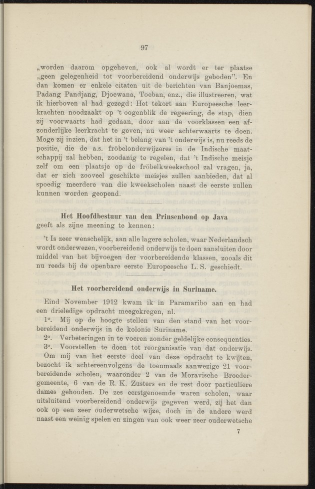 Prae-adviezen van het tweede koloniaal onderwijscongres, te houden te 's-Gravenhage op Woensdag 22, Donderdag 23 en Vrijdag 24 October 1919 .. - 