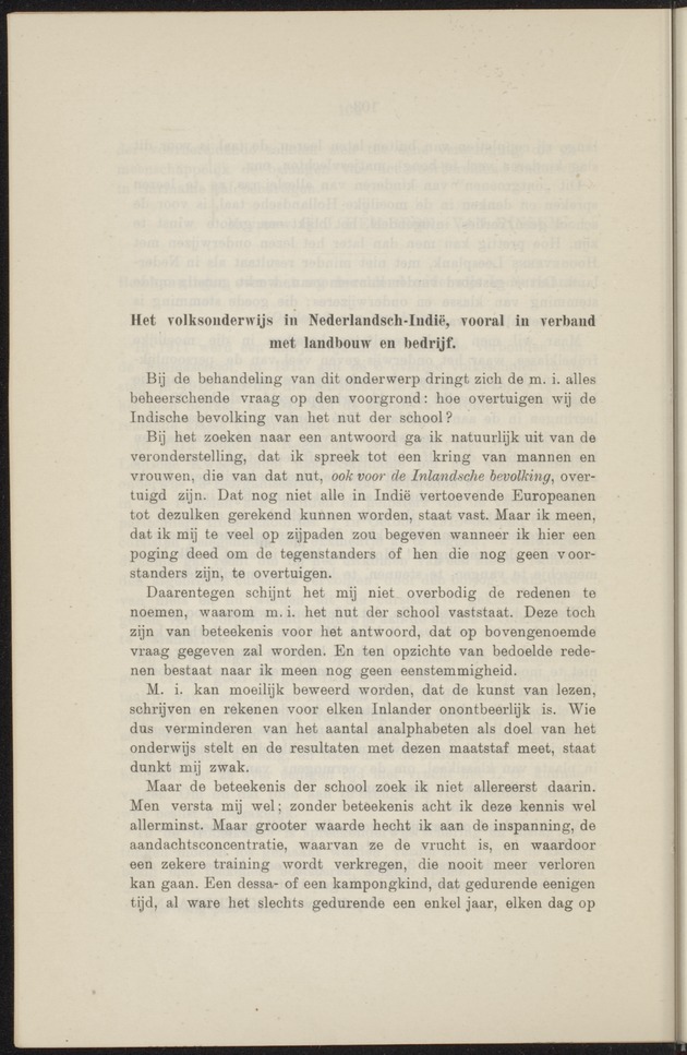 Prae-adviezen van het tweede koloniaal onderwijscongres, te houden te 's-Gravenhage op Woensdag 22, Donderdag 23 en Vrijdag 24 October 1919 .. - 