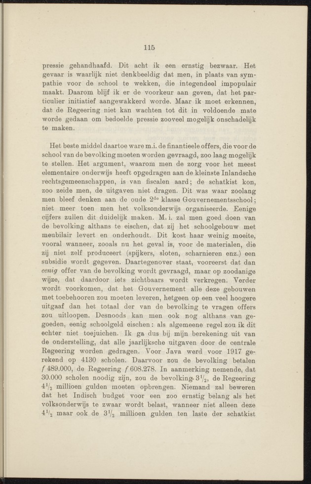 Prae-adviezen van het tweede koloniaal onderwijscongres, te houden te 's-Gravenhage op Woensdag 22, Donderdag 23 en Vrijdag 24 October 1919 .. - 
