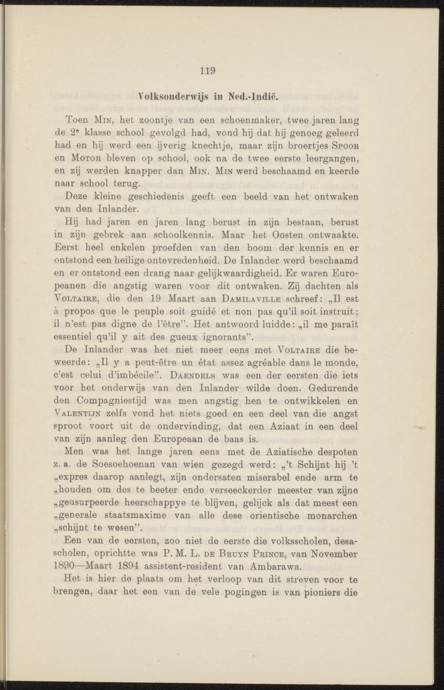 Prae-adviezen van het tweede koloniaal onderwijscongres, te houden te 's-Gravenhage op Woensdag 22, Donderdag 23 en Vrijdag 24 October 1919 .. - 