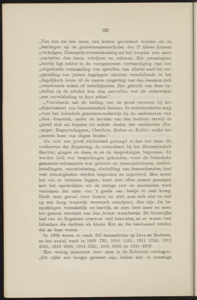Prae-adviezen van het tweede koloniaal onderwijscongres, te houden te 's-Gravenhage op Woensdag 22, Donderdag 23 en Vrijdag 24 October 1919 .. - 