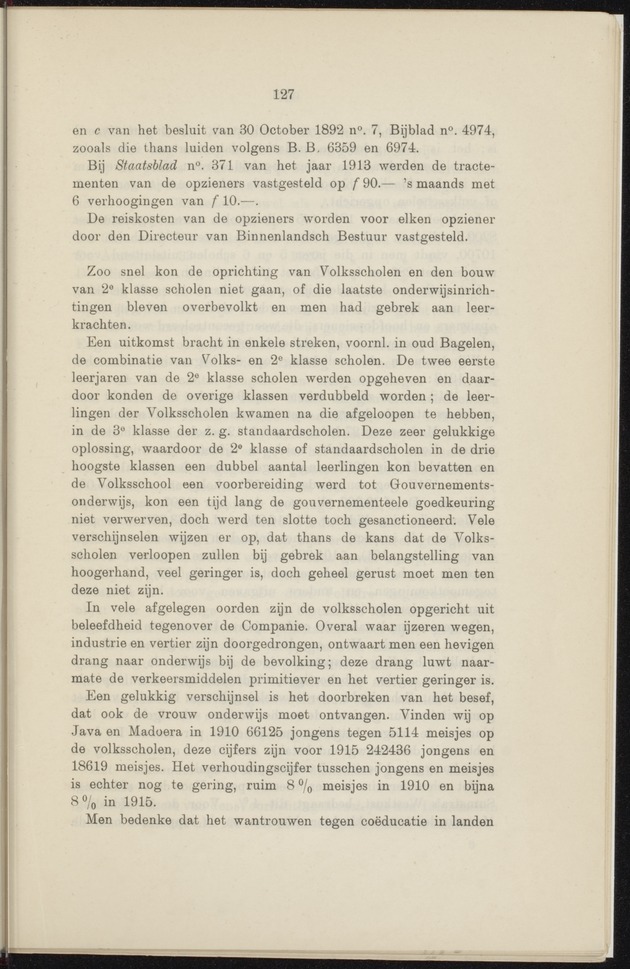 Prae-adviezen van het tweede koloniaal onderwijscongres, te houden te 's-Gravenhage op Woensdag 22, Donderdag 23 en Vrijdag 24 October 1919 .. - 