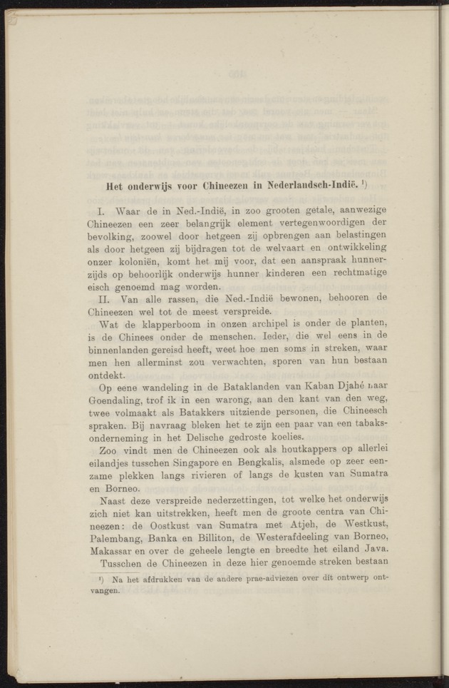 Prae-adviezen van het tweede koloniaal onderwijscongres, te houden te 's-Gravenhage op Woensdag 22, Donderdag 23 en Vrijdag 24 October 1919 .. - 