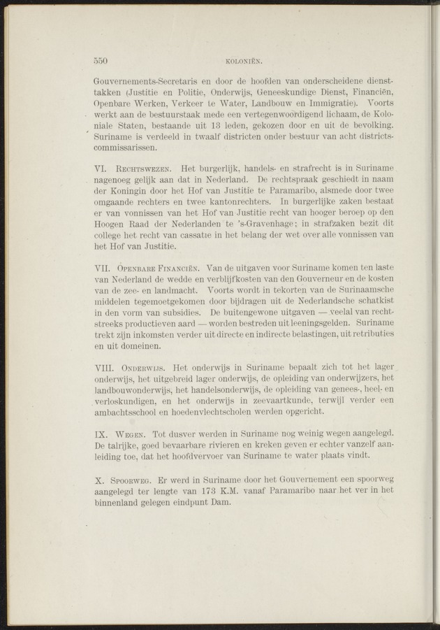 Handboek voor de kennis van Nederland en koloniën - 