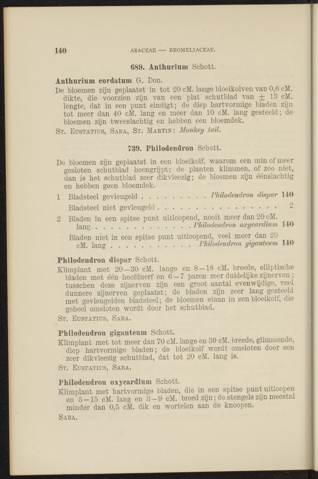 Flora voor de Nederlandsch West-Indische eilanden - 