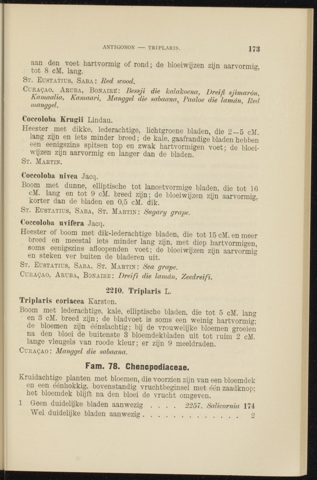 Flora voor de Nederlandsch West-Indische eilanden - 