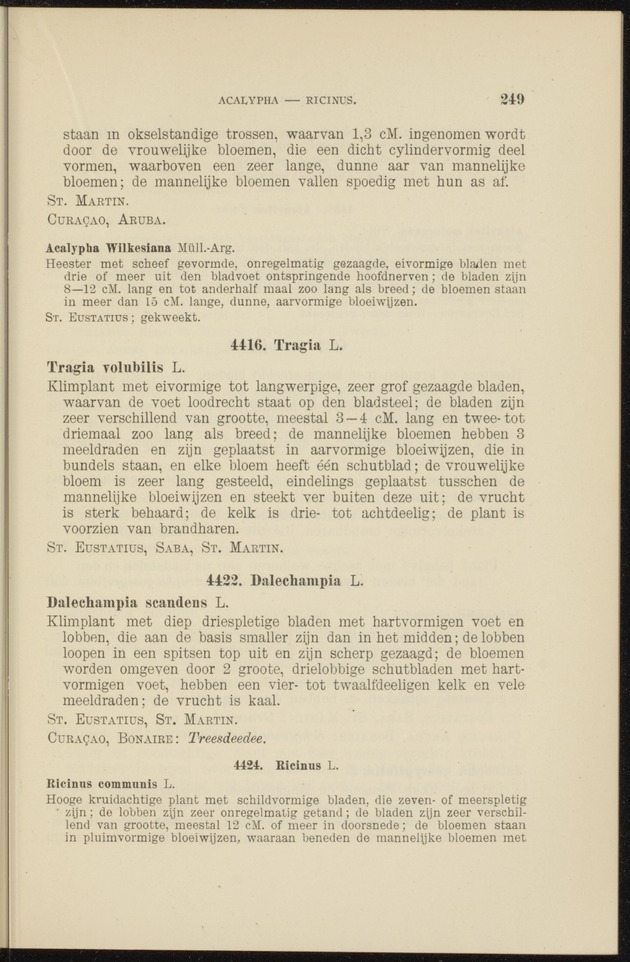 Flora voor de Nederlandsch West-Indische eilanden - 