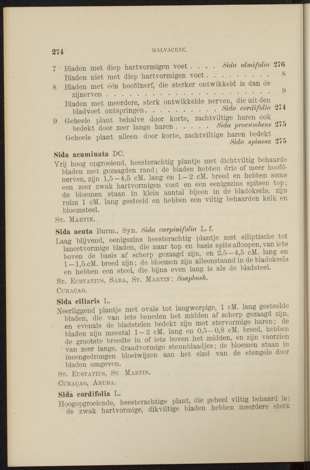 Flora voor de Nederlandsch West-Indische eilanden - 