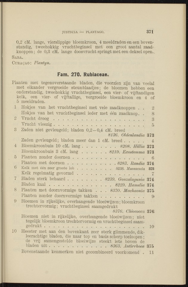 Flora voor de Nederlandsch West-Indische eilanden - 