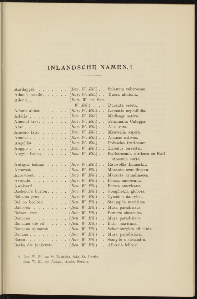 Flora voor de Nederlandsch West-Indische eilanden - 