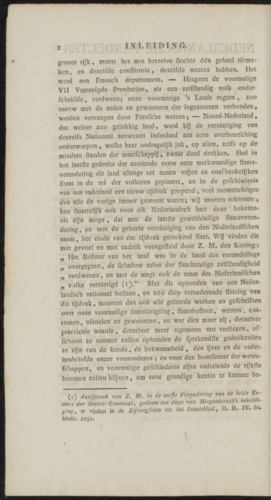 Nederlandsche pandecten, of Verzameling van wetten in het Koningrijk der Nederlanden / door W.Y. van Hamelsveld - 