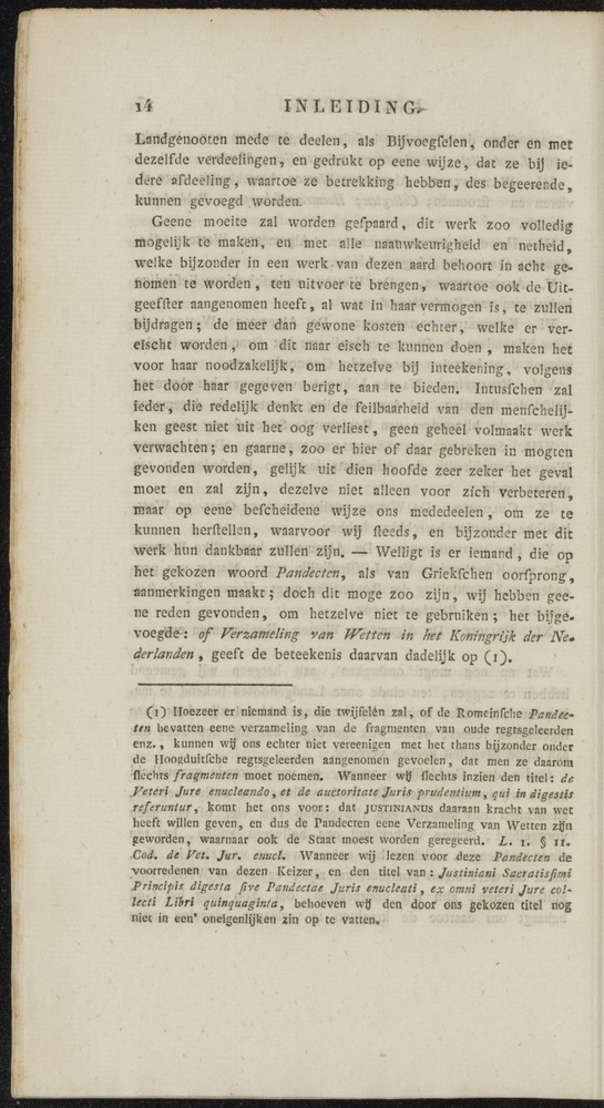 Nederlandsche pandecten, of Verzameling van wetten in het Koningrijk der Nederlanden / door W.Y. van Hamelsveld - 