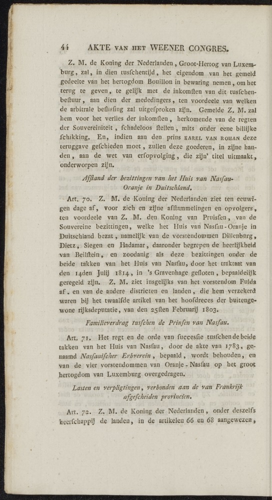 Nederlandsche pandecten, of Verzameling van wetten in het Koningrijk der Nederlanden / door W.Y. van Hamelsveld - 