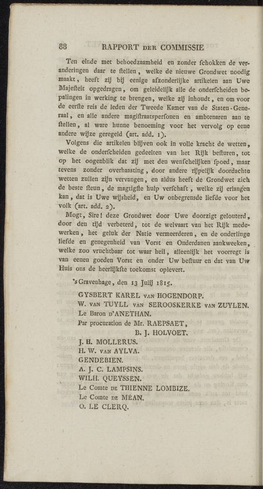 Nederlandsche pandecten, of Verzameling van wetten in het Koningrijk der Nederlanden / door W.Y. van Hamelsveld - 