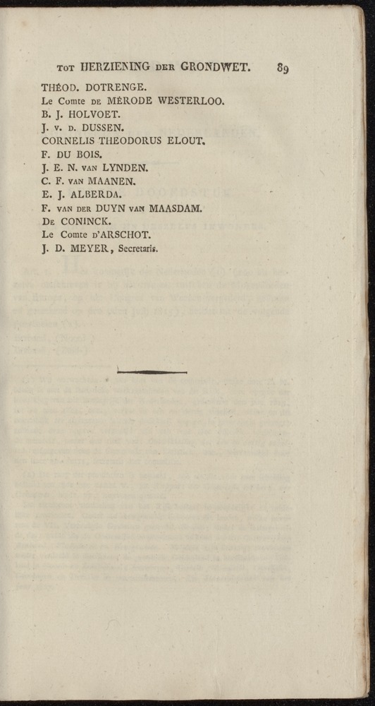 Nederlandsche pandecten, of Verzameling van wetten in het Koningrijk der Nederlanden / door W.Y. van Hamelsveld - 