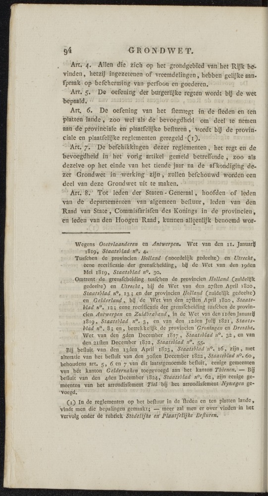Nederlandsche pandecten, of Verzameling van wetten in het Koningrijk der Nederlanden / door W.Y. van Hamelsveld - 