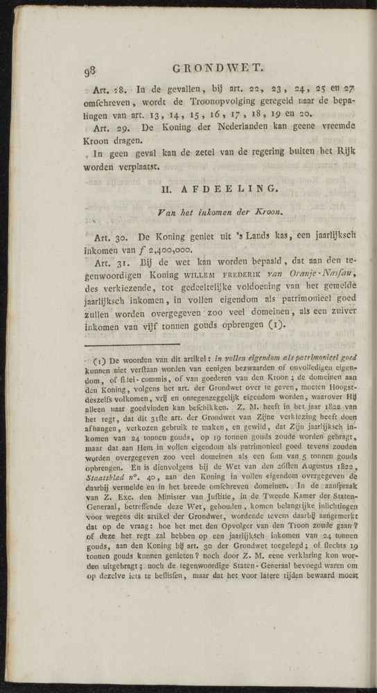 Nederlandsche pandecten, of Verzameling van wetten in het Koningrijk der Nederlanden / door W.Y. van Hamelsveld - 