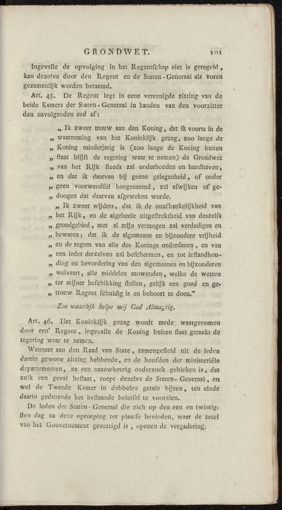 Nederlandsche pandecten, of Verzameling van wetten in het Koningrijk der Nederlanden / door W.Y. van Hamelsveld - 