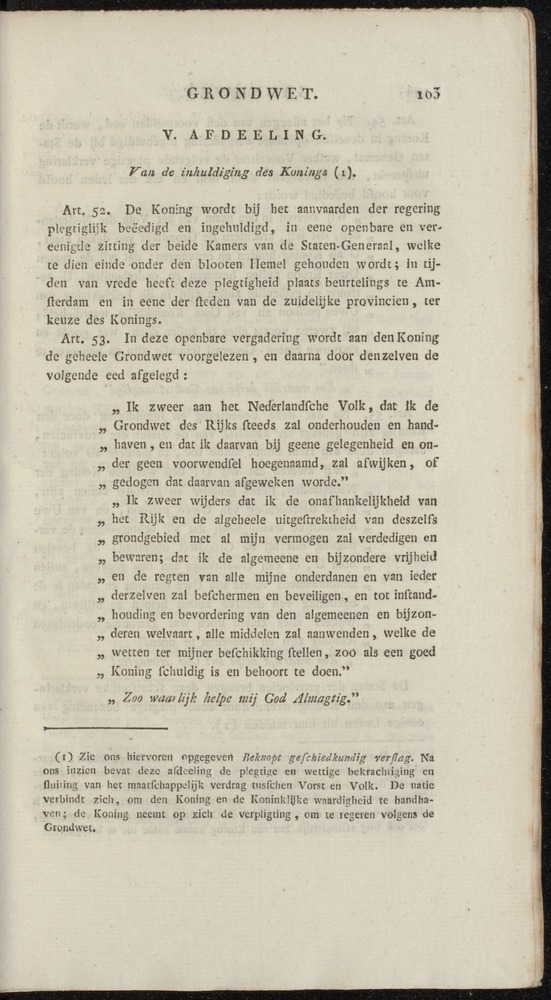 Nederlandsche pandecten, of Verzameling van wetten in het Koningrijk der Nederlanden / door W.Y. van Hamelsveld - 