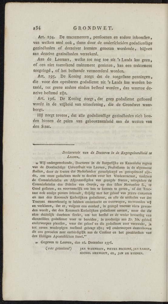 Nederlandsche pandecten, of Verzameling van wetten in het Koningrijk der Nederlanden / door W.Y. van Hamelsveld - 