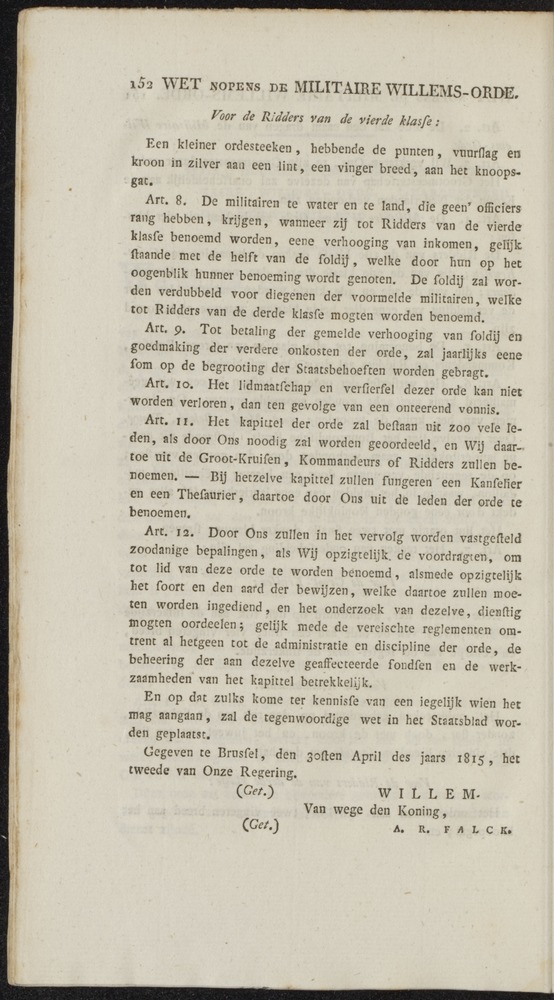 Nederlandsche pandecten, of Verzameling van wetten in het Koningrijk der Nederlanden / door W.Y. van Hamelsveld - 