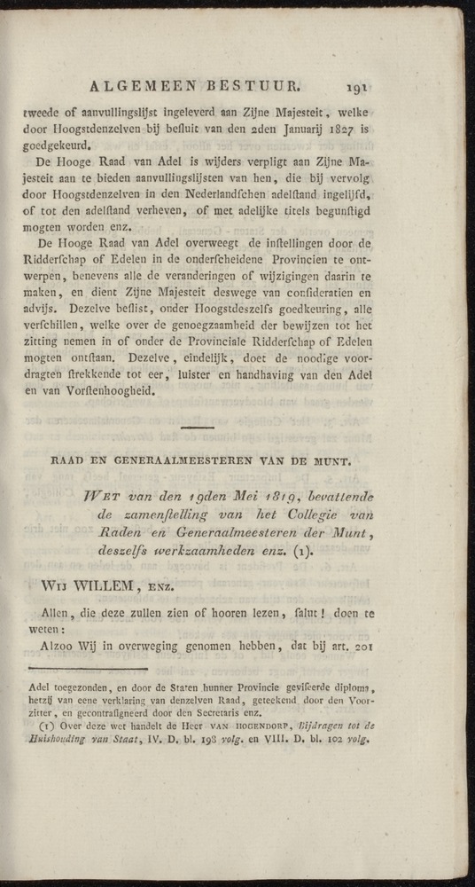 Nederlandsche pandecten, of Verzameling van wetten in het Koningrijk der Nederlanden / door W.Y. van Hamelsveld - 