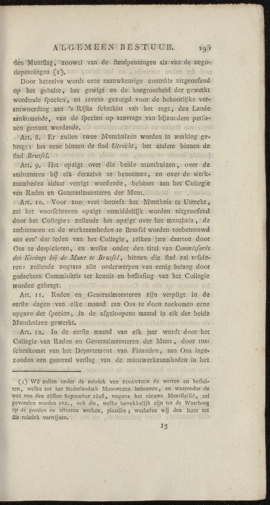Nederlandsche pandecten, of Verzameling van wetten in het Koningrijk der Nederlanden / door W.Y. van Hamelsveld - 