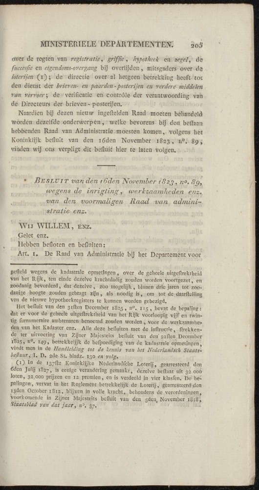 Nederlandsche pandecten, of Verzameling van wetten in het Koningrijk der Nederlanden / door W.Y. van Hamelsveld - 